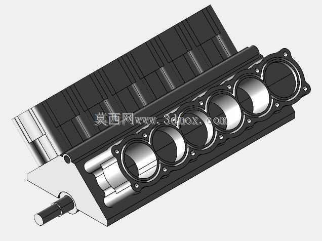 V12引擎Creo 2.0视频渲染