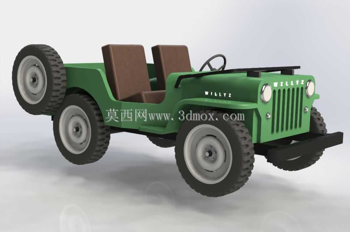 Jeep Willyz CJ-3B 1954����ɫ