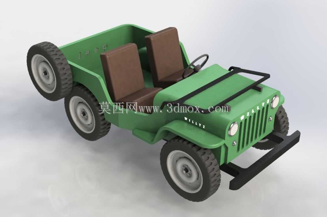 Jeep Willyz CJ-3B 1954����ɫ