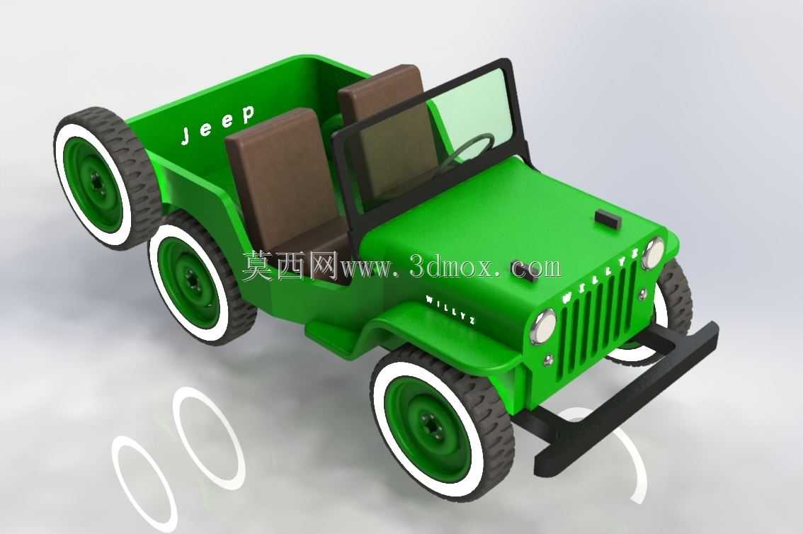 Jeep Willyz CJ-3B 1954����ɫ
