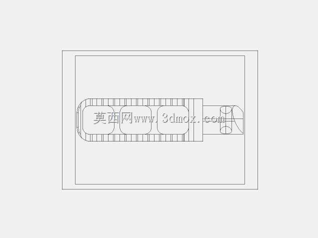 锯齿形后踏板(简化)