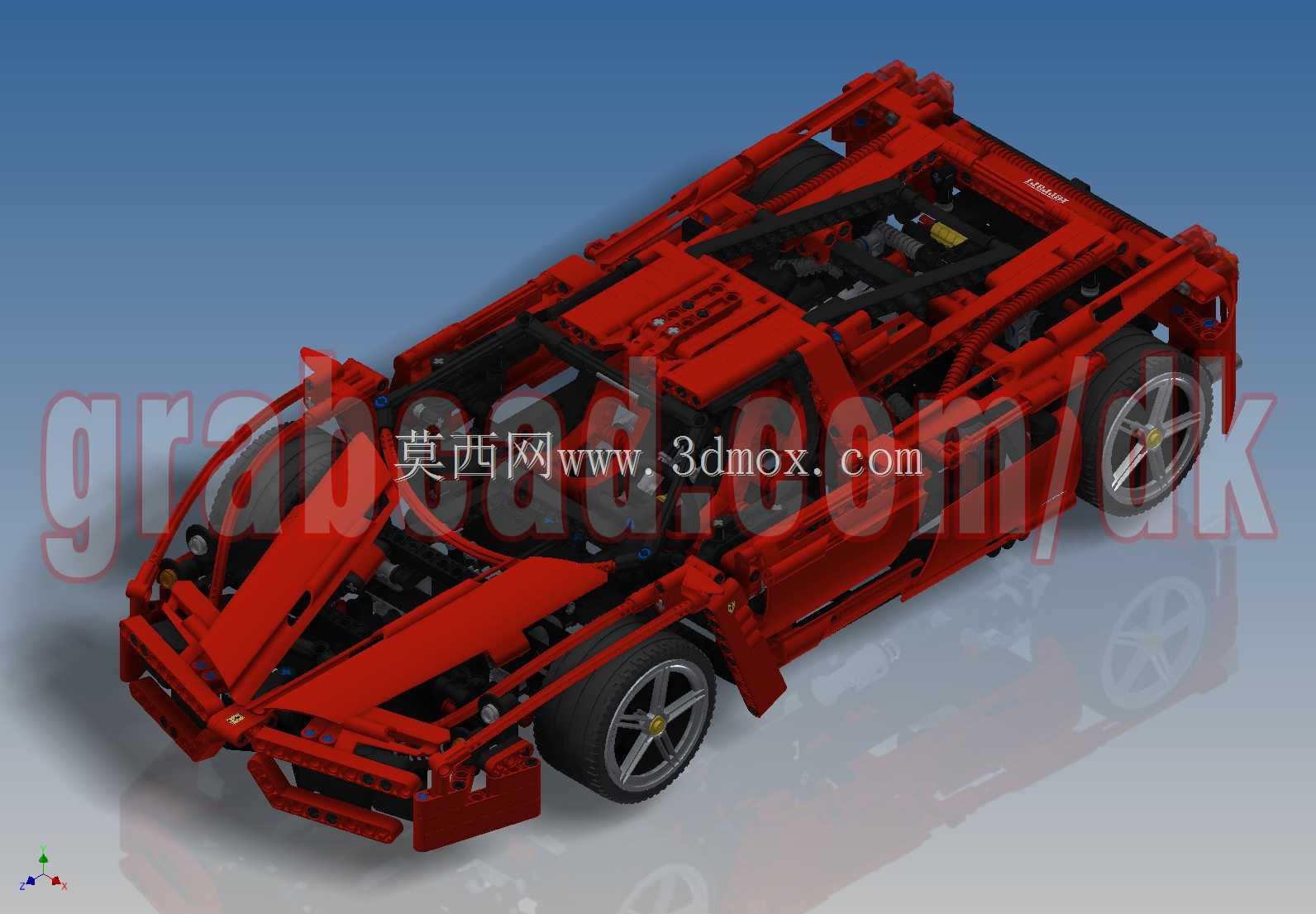 乐高赛车-法拉利恩佐1:10(8653)