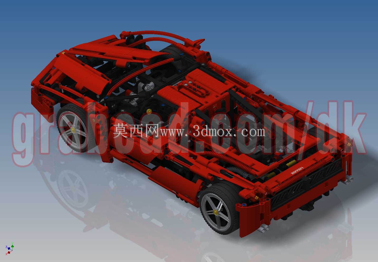 乐高赛车-法拉利恩佐1:10(8653)