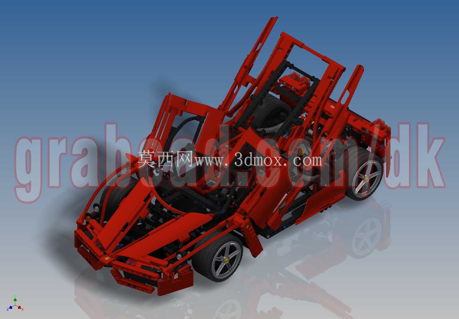 乐高赛车-法拉利恩佐1:10(8653)