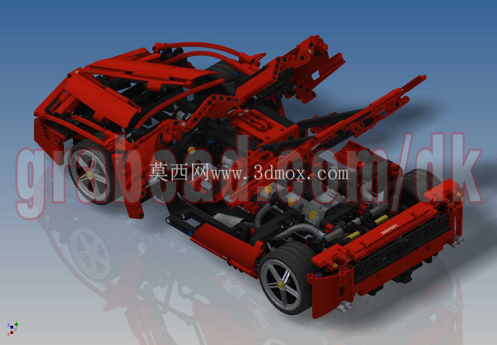 乐高赛车-法拉利恩佐1:10(8653)