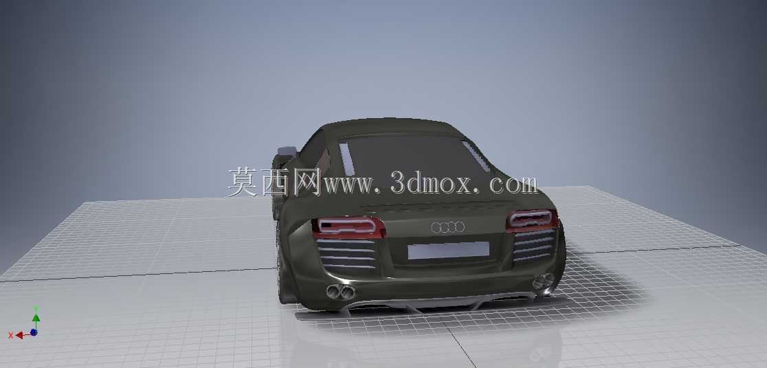 奥迪R8宽体车