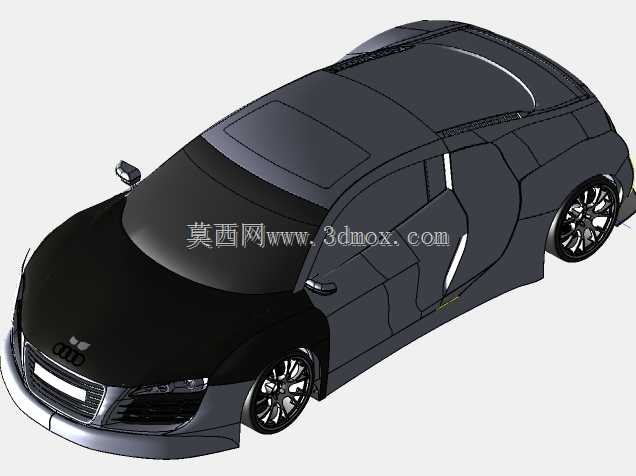 奥迪R8宽体车