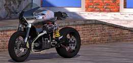 CX500和她的裙子