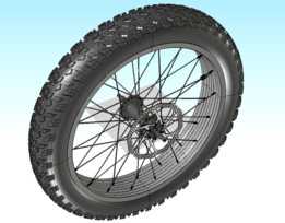 20'x4'Fatbikeǰ���飬��160mm Avid��ʽת��