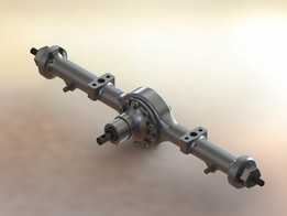 RC4WD前\u0026后Yota轴,用于1/10比例RC岩石履带