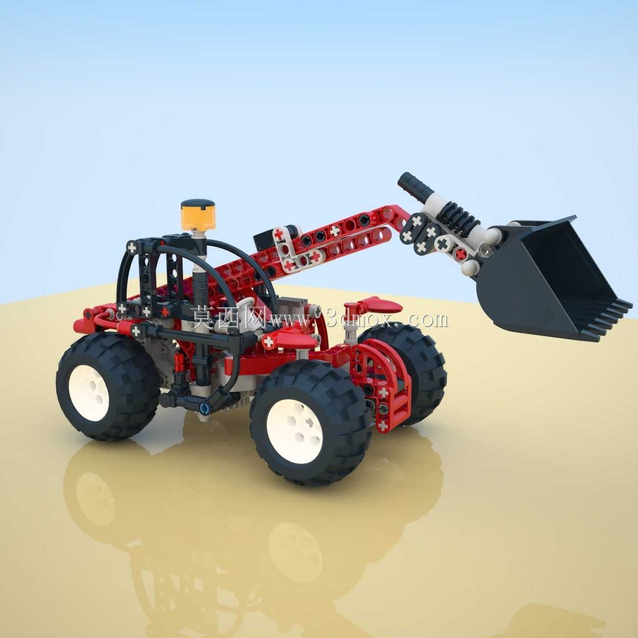 乐高技术套装8283-Telehandler-2006