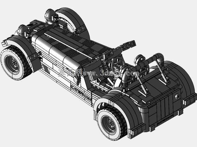 乐高积木21307-Caterham Seven 620 R-2016