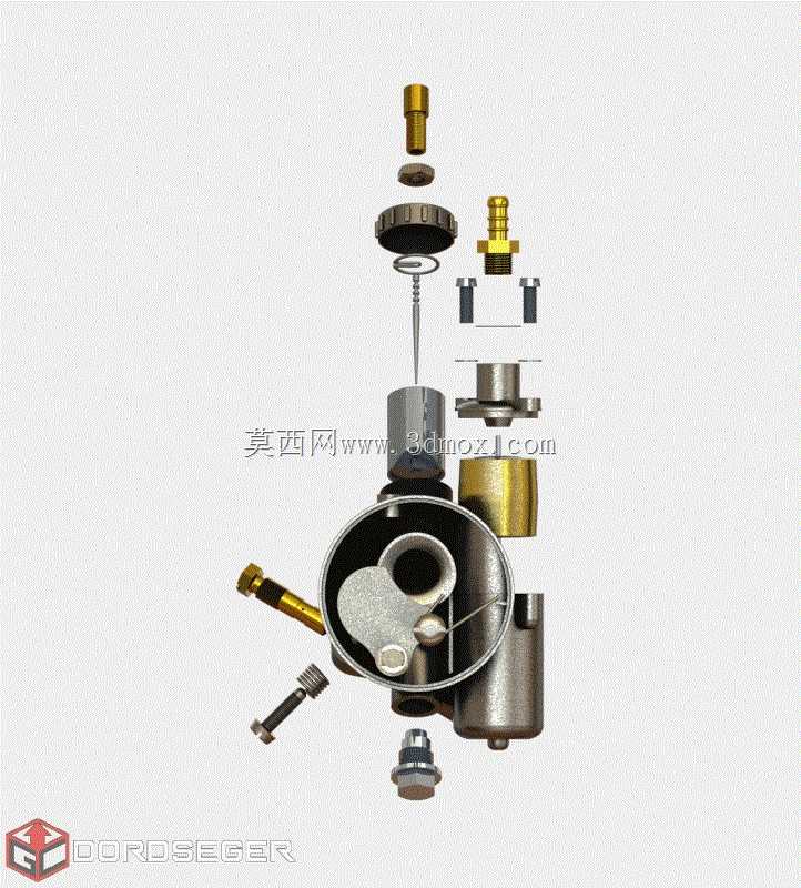 Bing������12mm-50cc Puch MV50 1973 3Dģ��