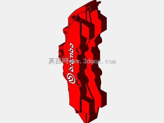 红色Brembo制动卡钳