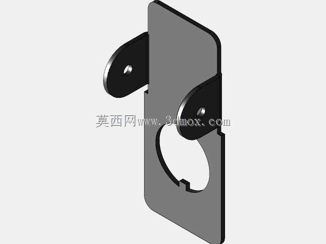 带指示灯的三排红色安全盖拨动开关