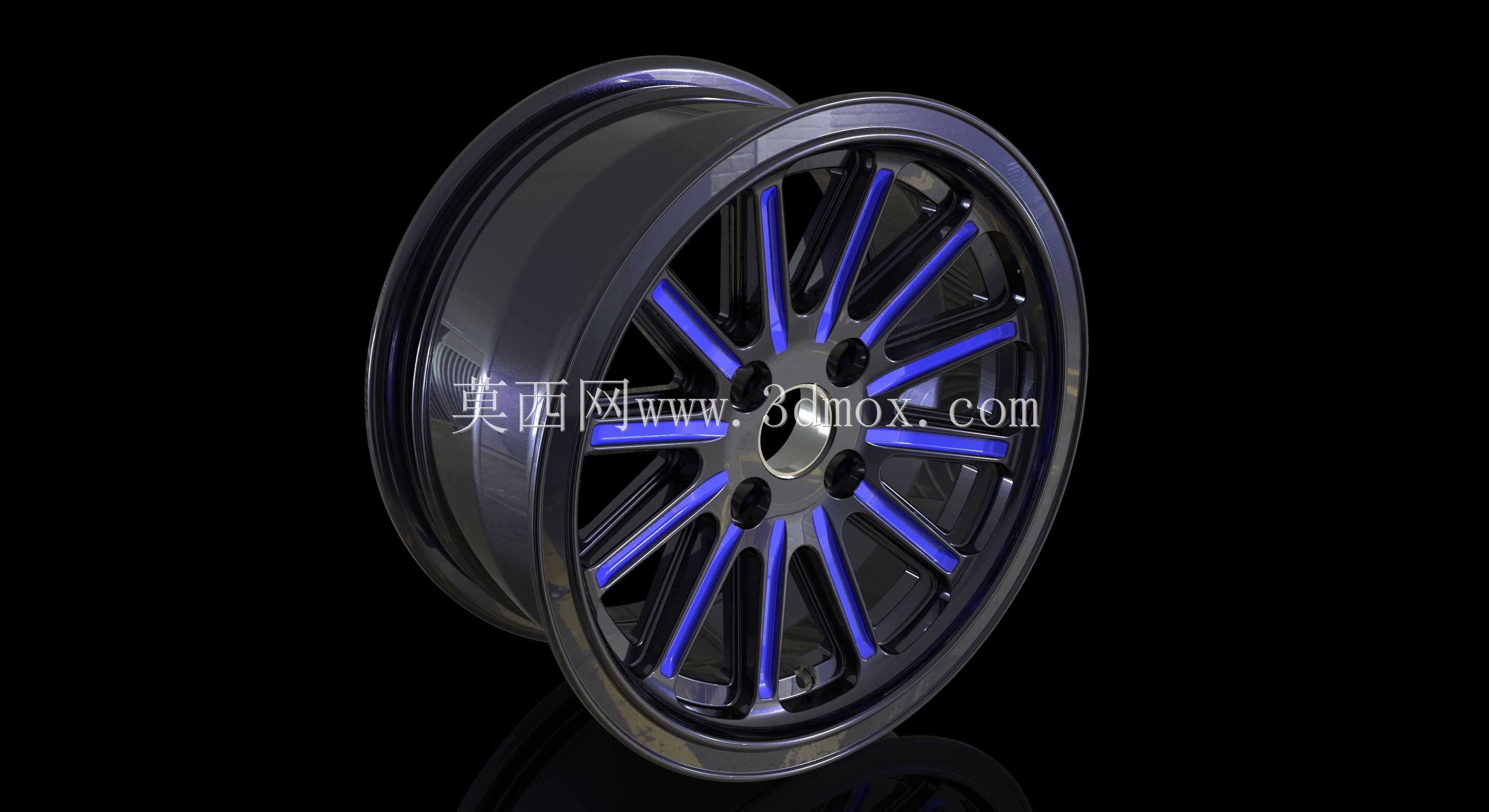 轻合金轮辋16 x 8英寸。第2版