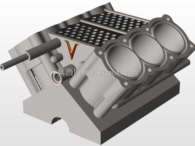 V6发动机的整体设计