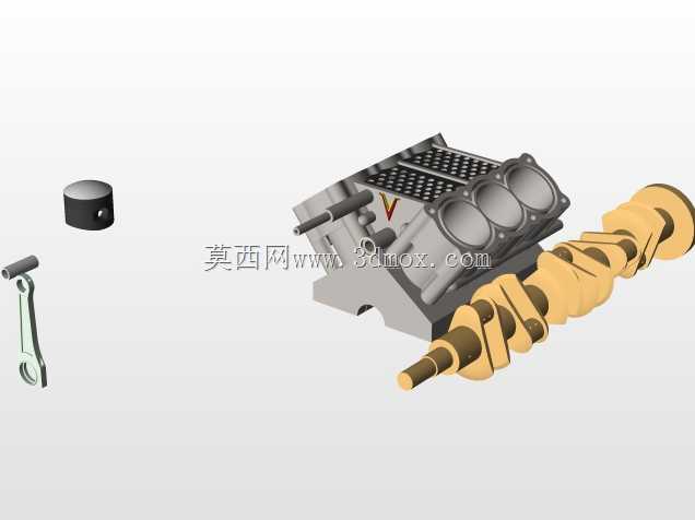 V6发动机的整体设计