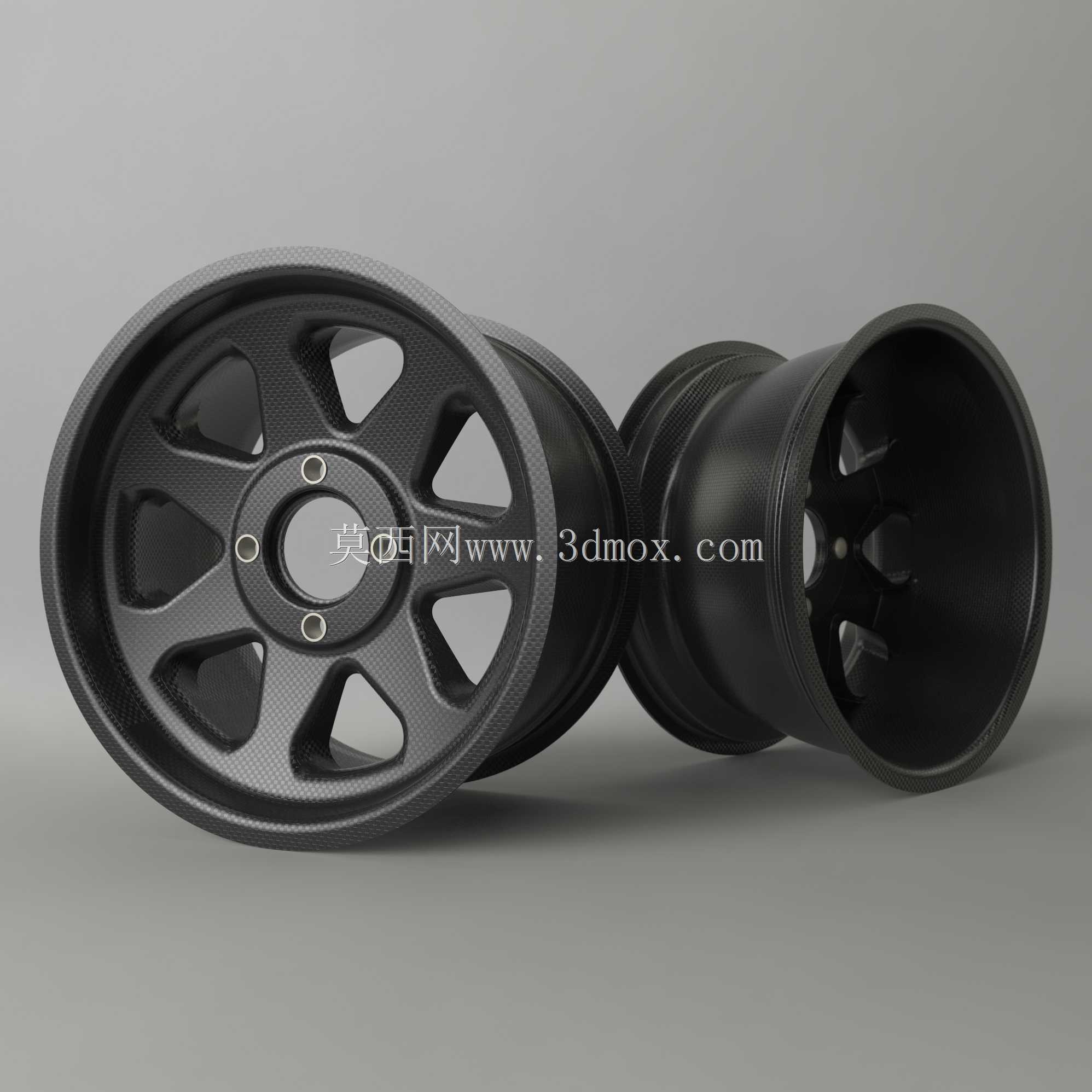 FSAE 7x13碳纤维七辐车轮(过度开发)
