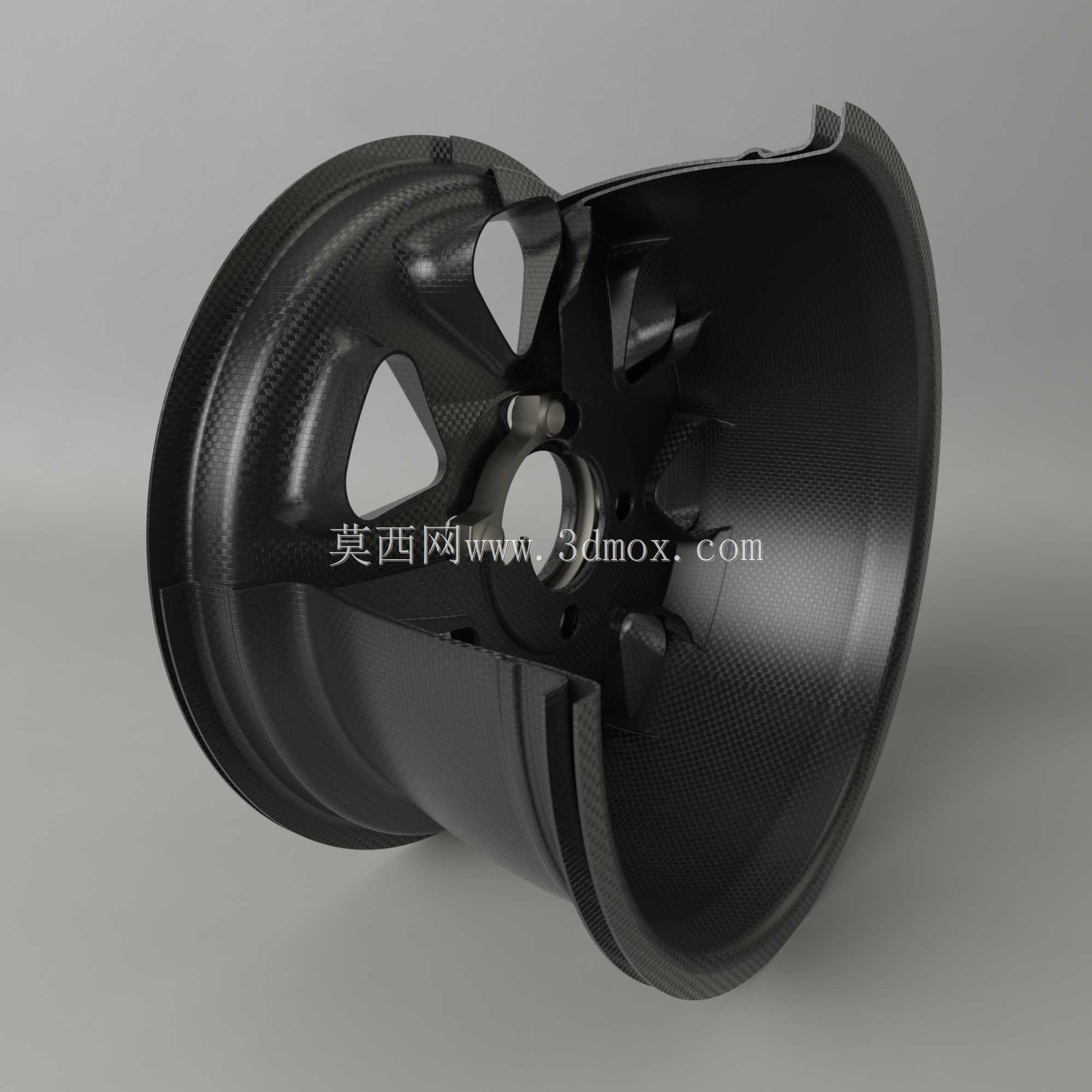 FSAE 7x13碳纤维七辐车轮(过度开发)