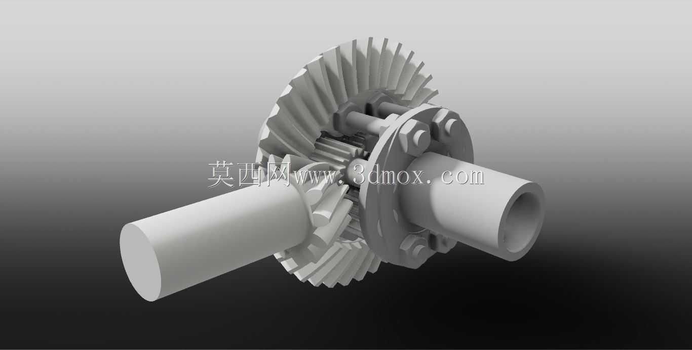 限滑差速器工作模型