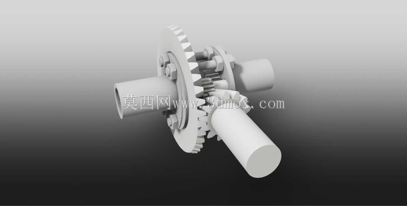 限滑差速器工作模型