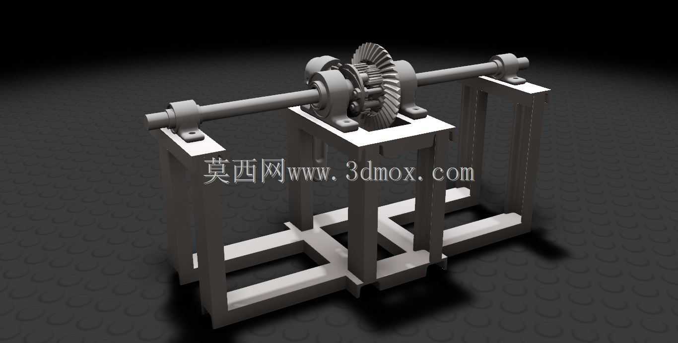 限滑差速器工作模型