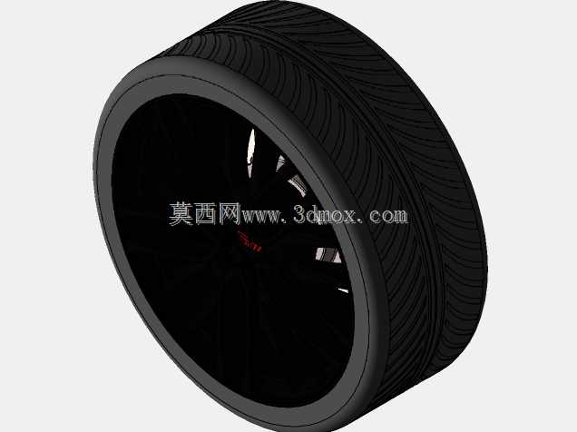 斯巴鲁WRX STi车轮和制动器(驾驶员侧)