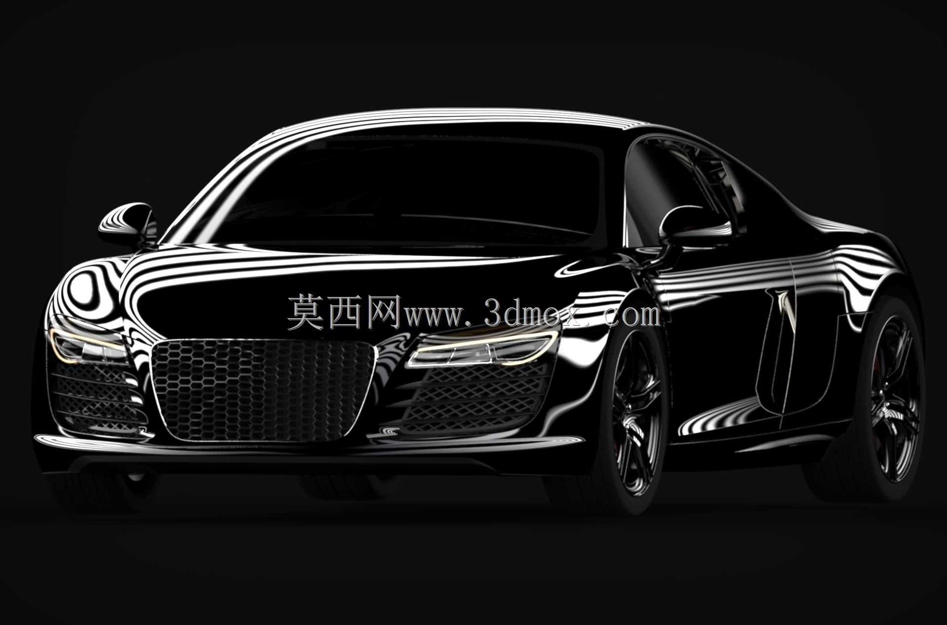 奥迪R8表面模型