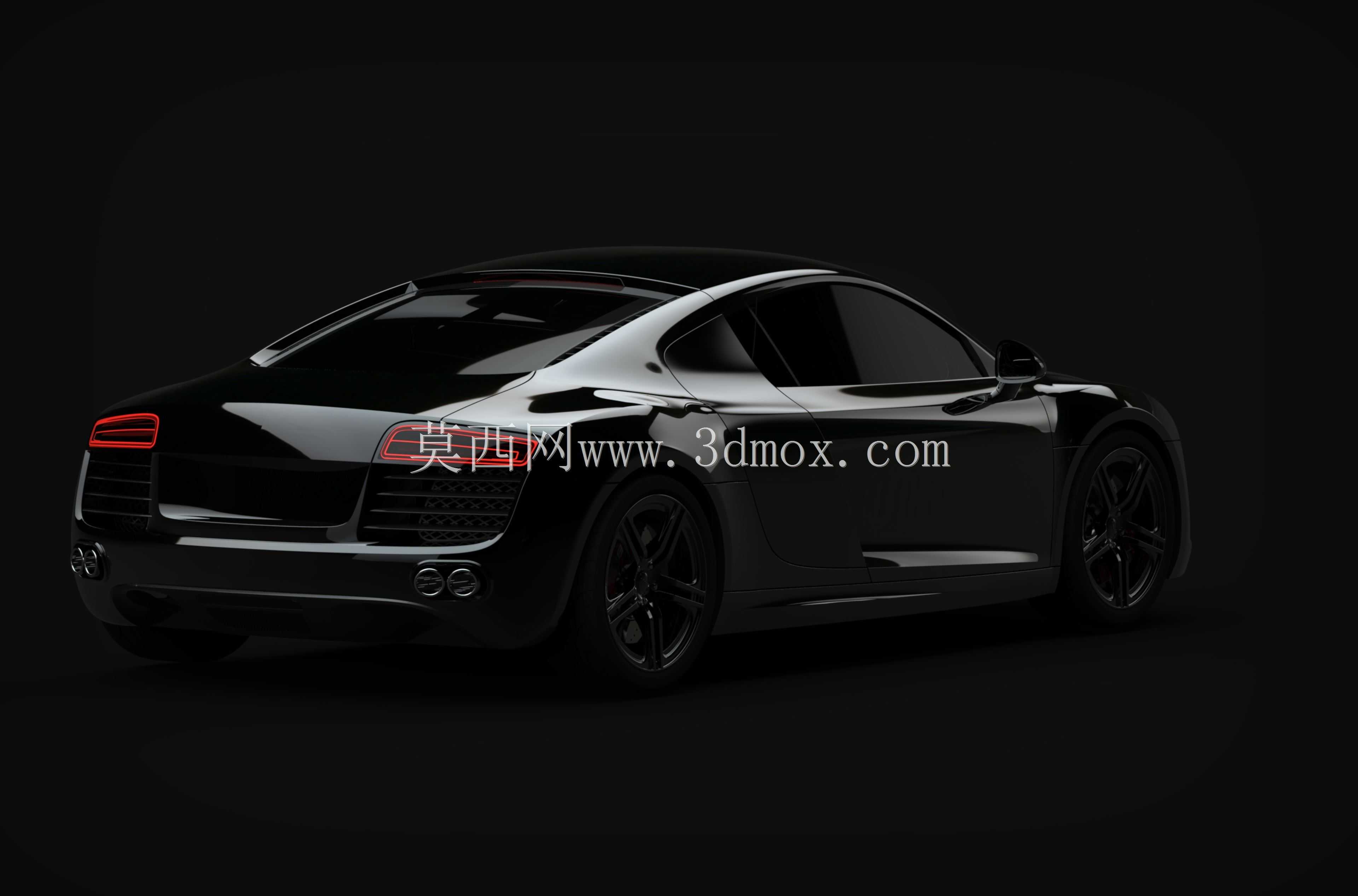 奥迪R8表面模型