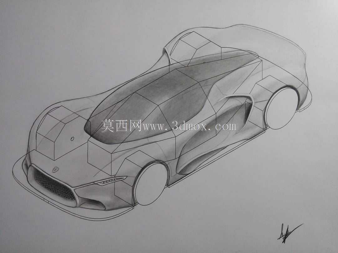 保时捷汽车造型项目(过度开发)