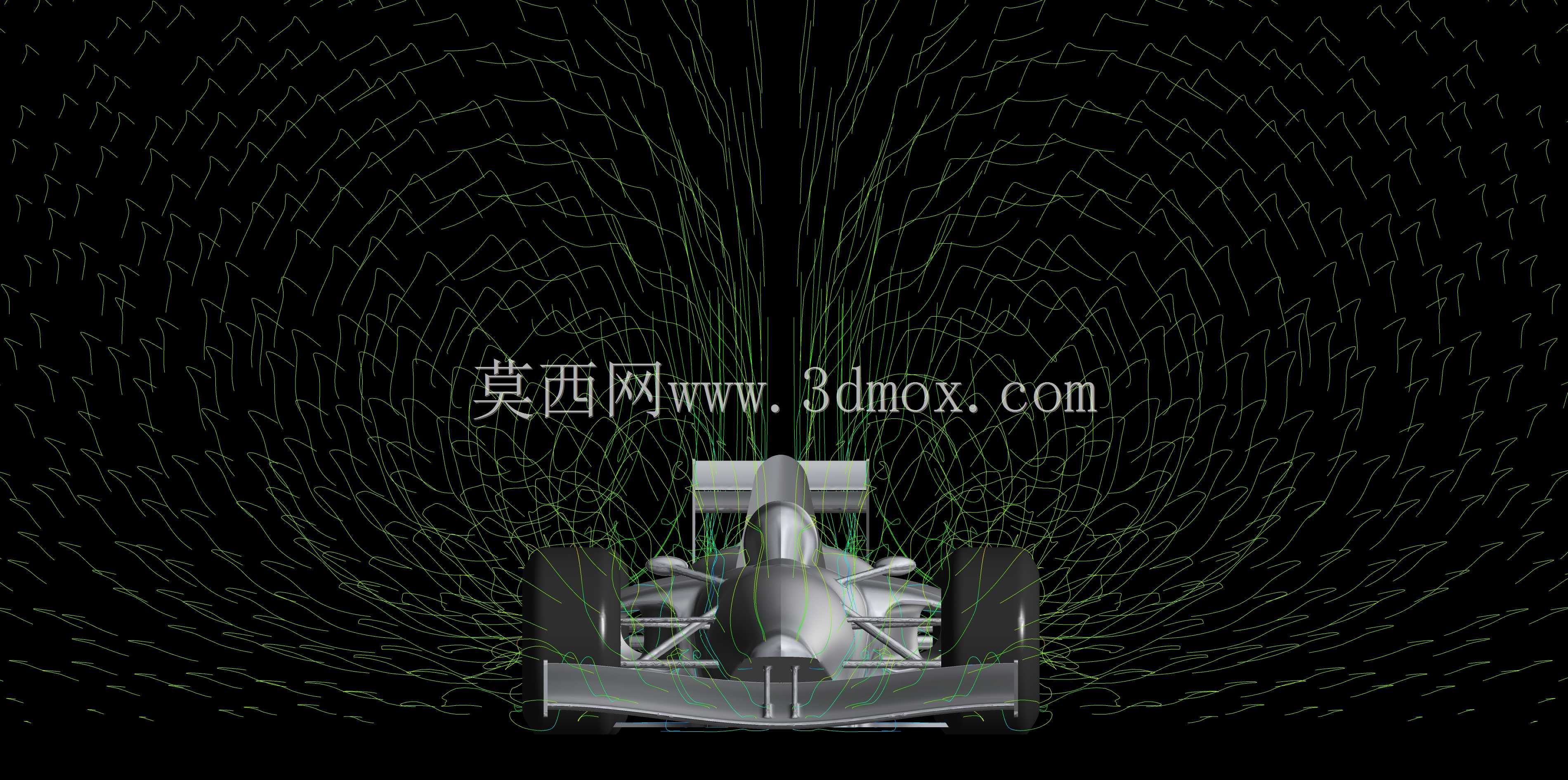 用于cfd研究的公式车