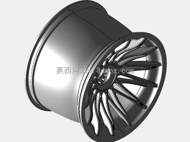 赛车GT14R轮辋18x12英寸(后)