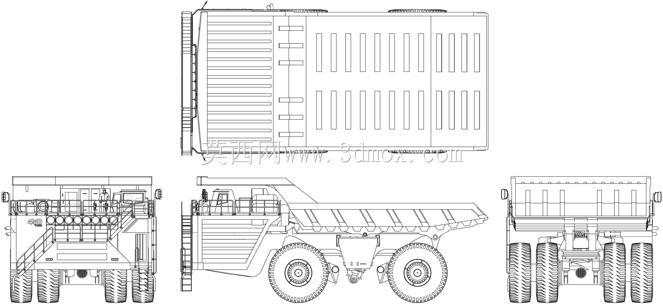 Belaz 75710自卸车