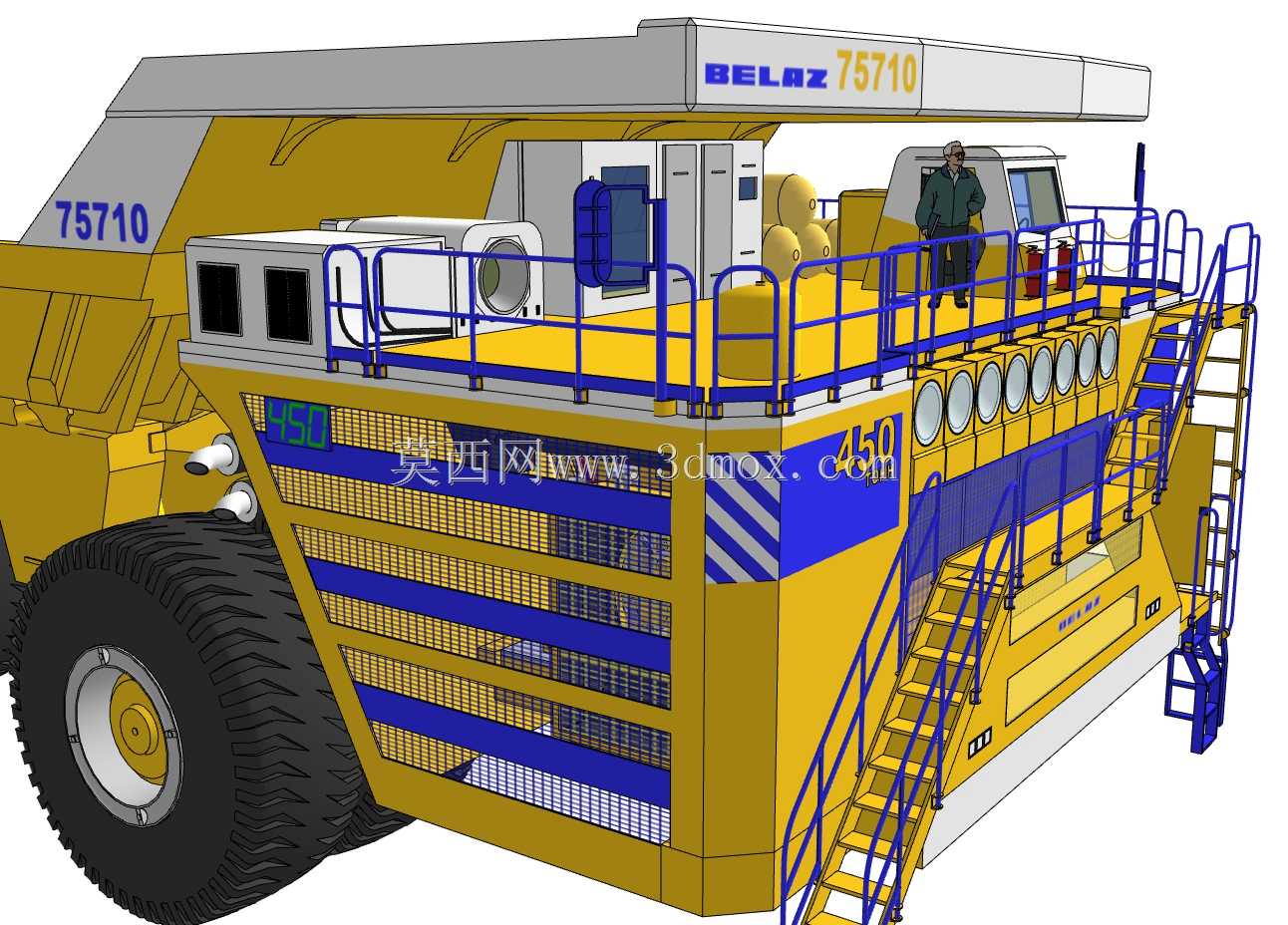 Belaz 75710自卸车