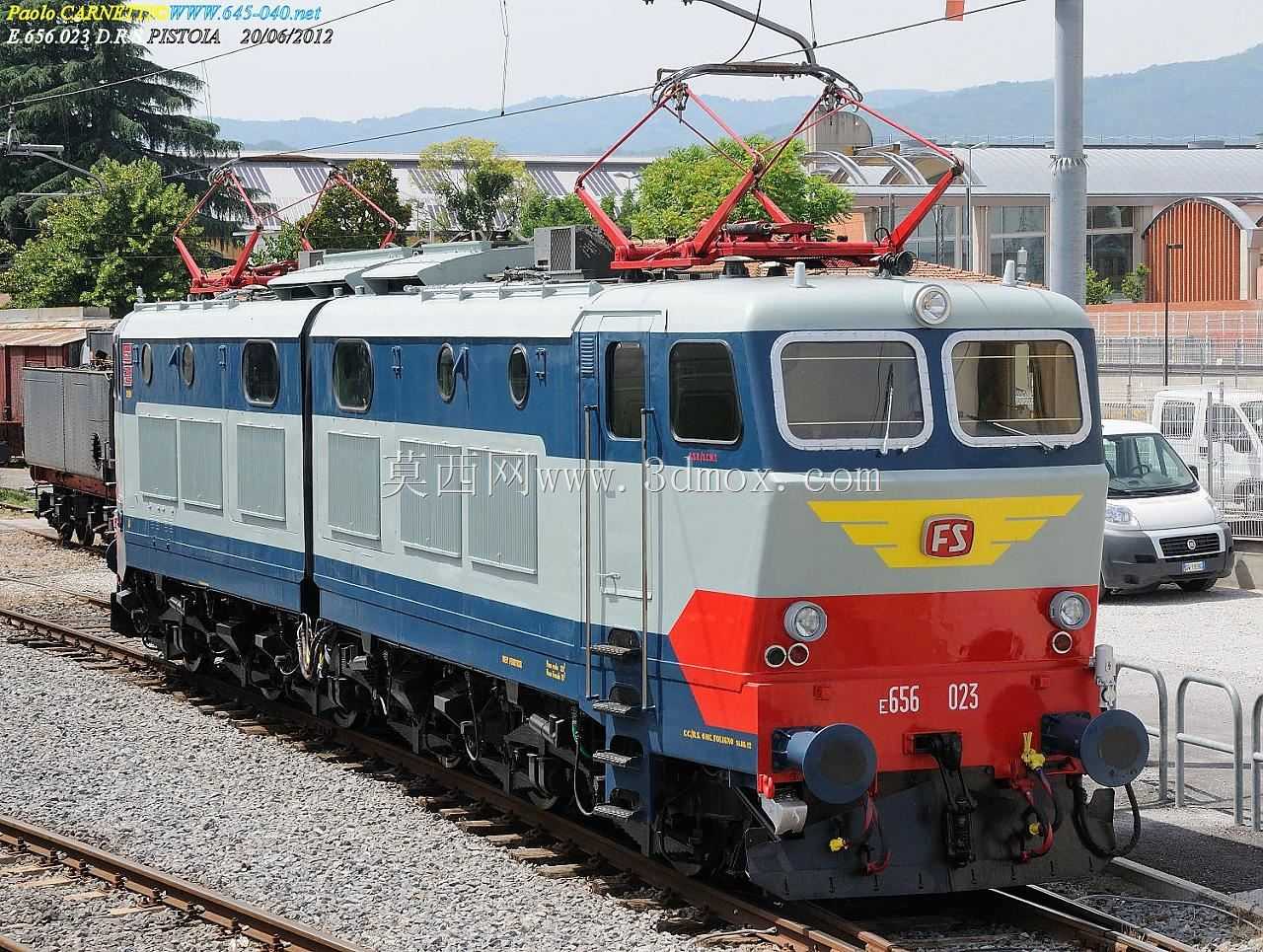 意大利机车FS E656-023“CAYMAN”
