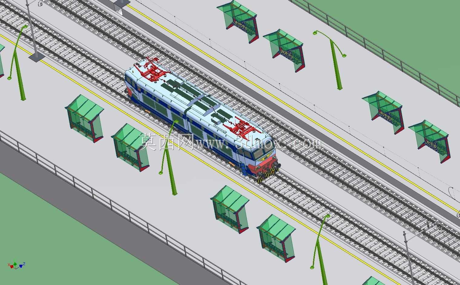 意大利机车FS E656-023“CAYMAN”