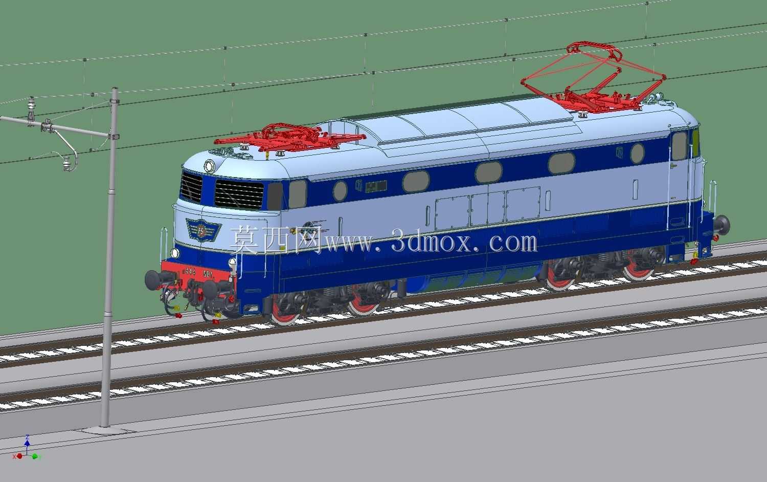 意大利火车头FS E444-1“海龟”