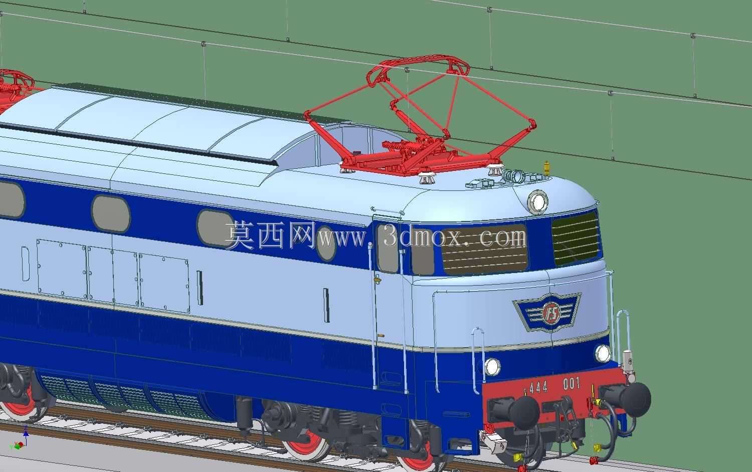 意大利火车头FS E444-1“海龟”