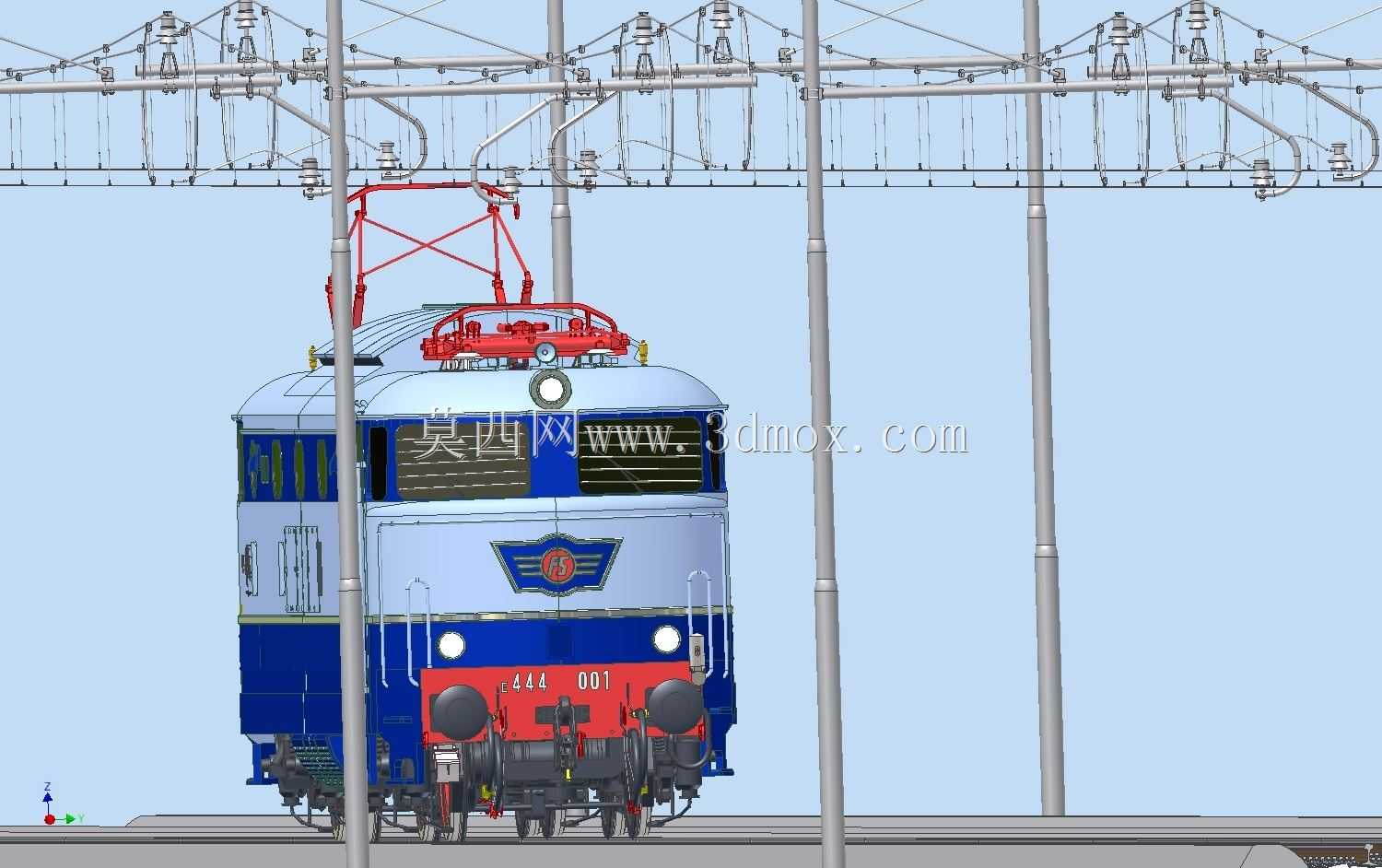 意大利火车头FS E444-1“海龟”