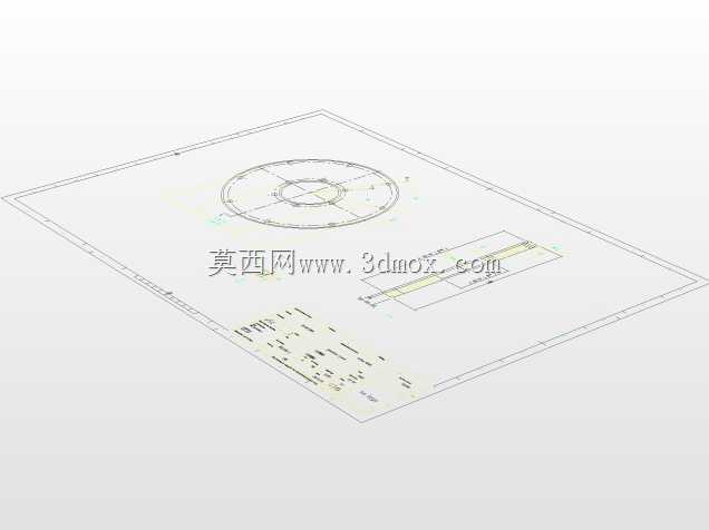 行星齿轮减速箱(详图)