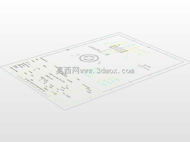 行星齿轮减速箱(详图)