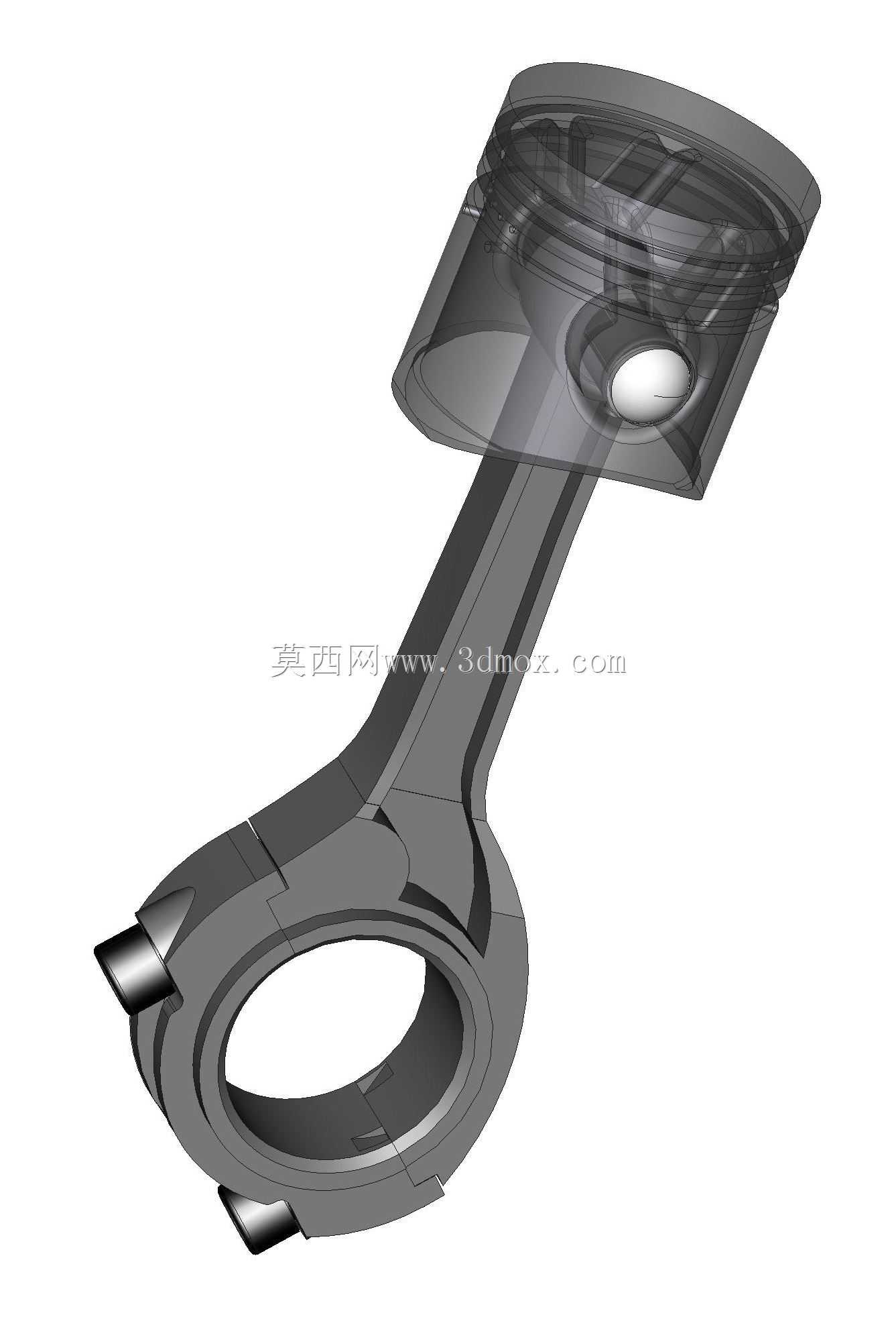 BMC A系列998cc连杆活塞总成,带Hepolite Powermax和PTFE活塞塞(莱兰)
