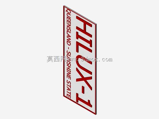 4WD后附件杆Hilux