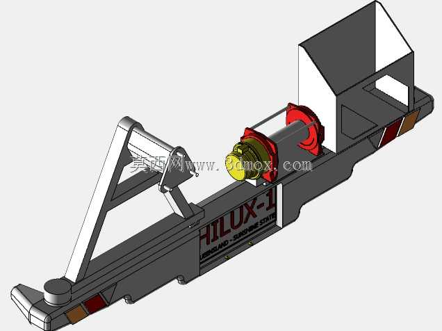 4WD后附件杆Hilux