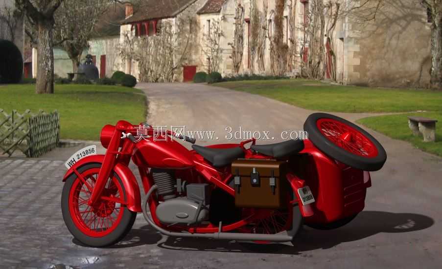 ����Catia V5��Zundapp���Ħ�г�ģ��