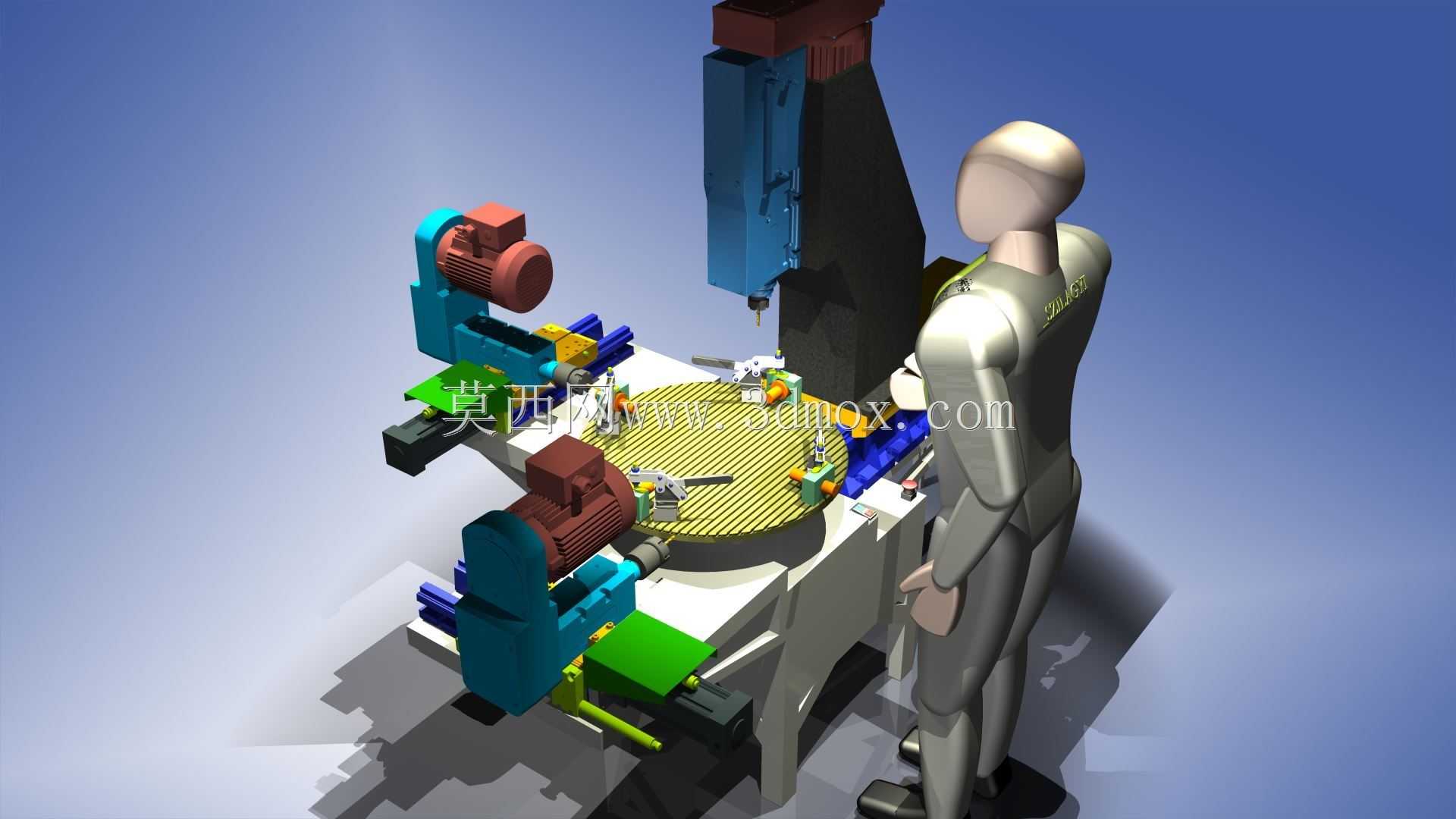 铣削工位