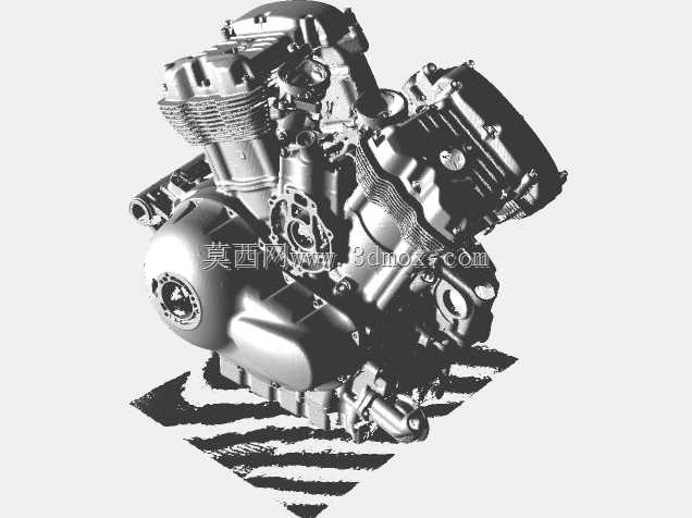 哈雷戴维森V杆VRSC发动机(扫描到solidworks)