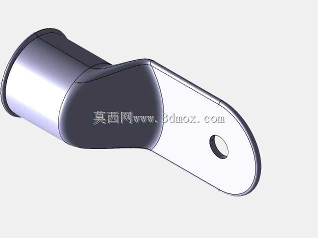 铜接线片参数化模型