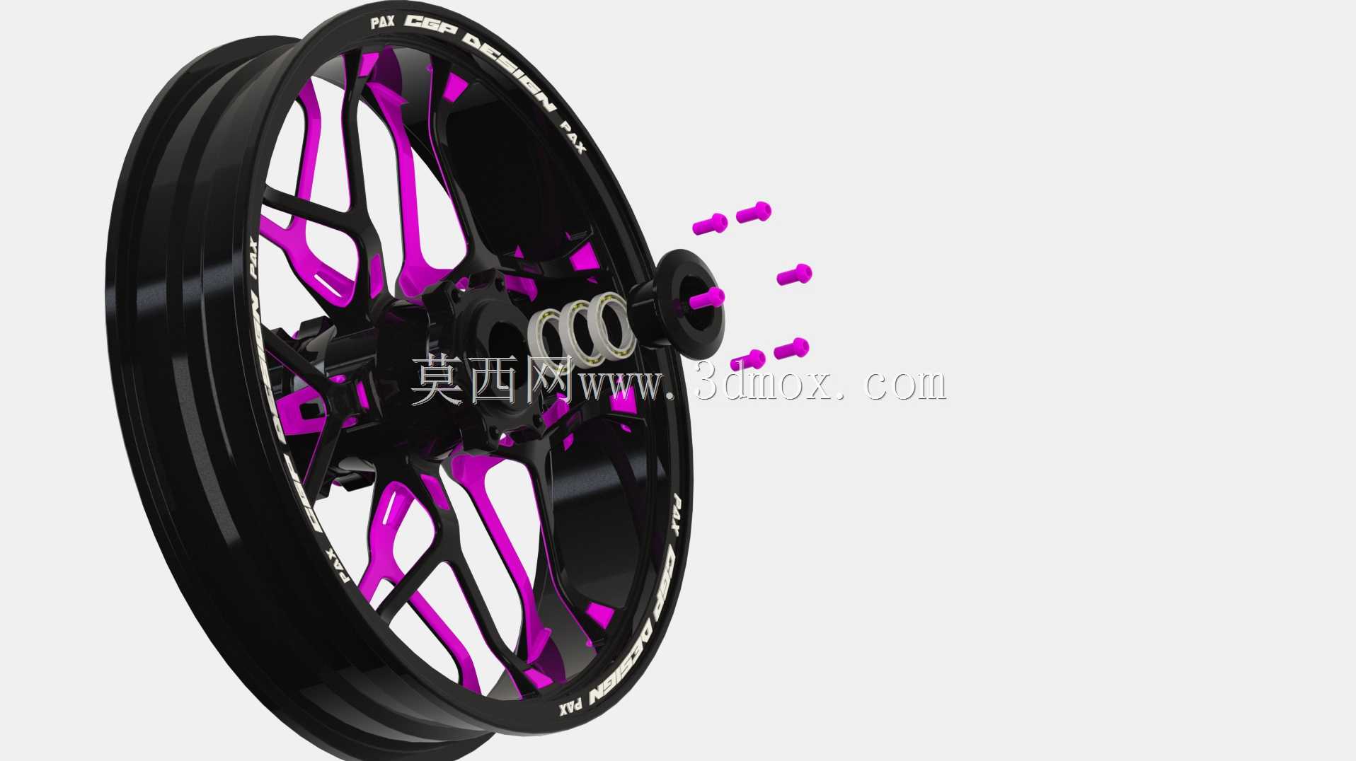PINKI前轮辋…由paX设计